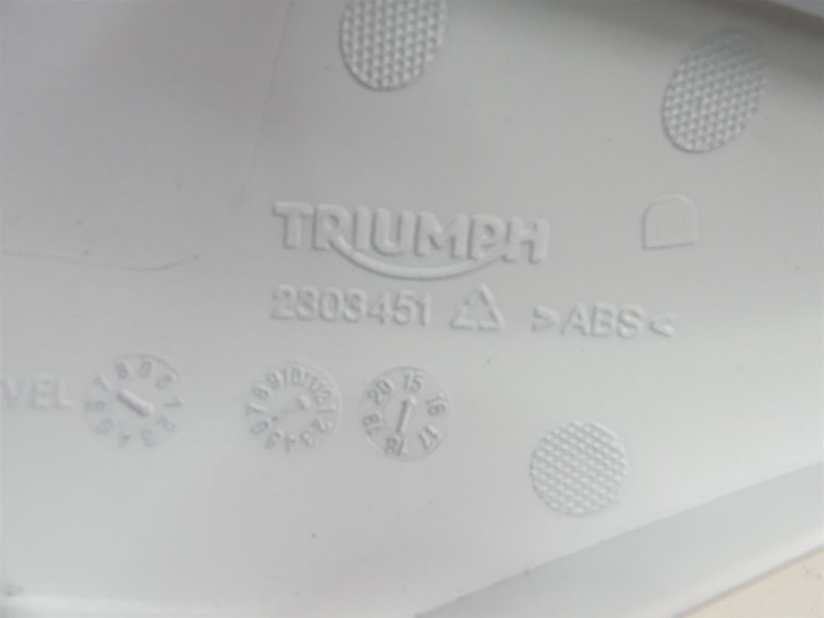 2020 Triumph Speed Triple RS 1050 Right White Tail Cover Fairing Cowl T2303451 {{ shop.shopifyCountryName }} - Mototech271
