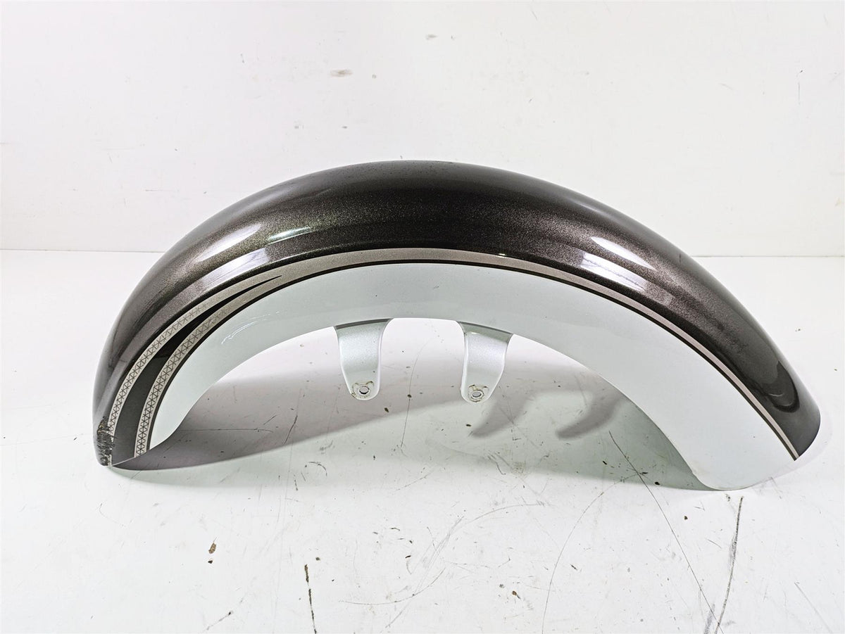 2004 Victory Kingpin Front Fender Bronze Mist Pearl White 1014212 {{ shop.shopifyCountryName }} - Mototech271