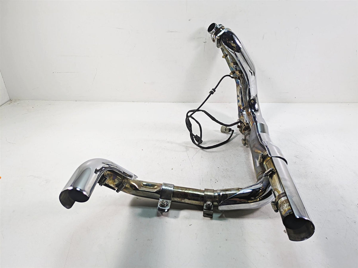 2014 Harley Touring FLHTK Electra Glide Vance Hines Power Duals Header 16332 {{ shop.shopifyCountryName }} - Mototech271