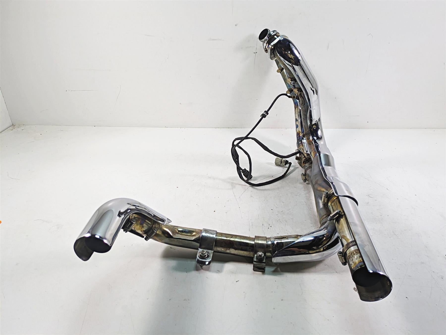 2014 Harley Touring FLHTK Electra Glide Vance Hines Power Duals Header 16332 {{ shop.shopifyCountryName }} - Mototech271