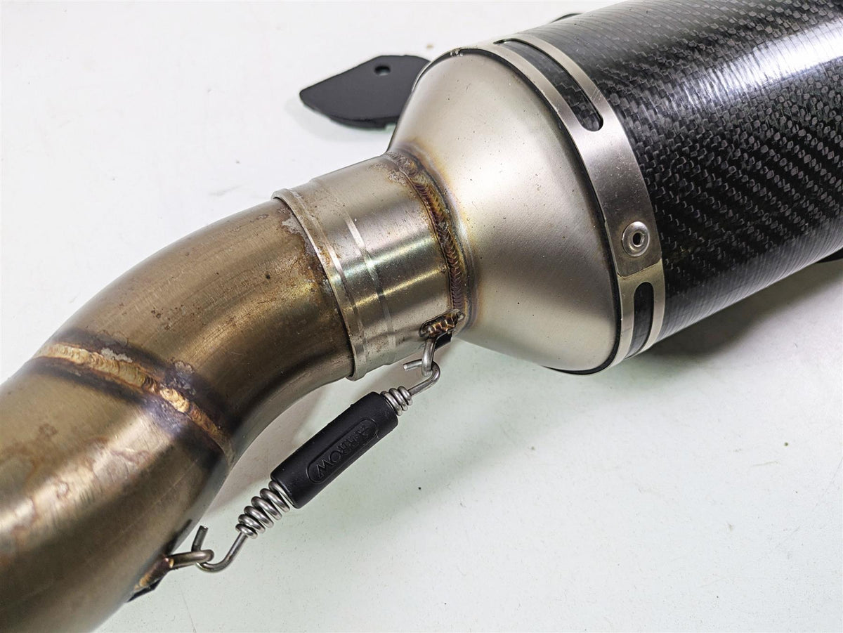 2013 Ducati Hypermotard 821 SP Arrow Exhaust Carbon Slip On Muffler 71806MK {{ shop.shopifyCountryName }} - Mototech271