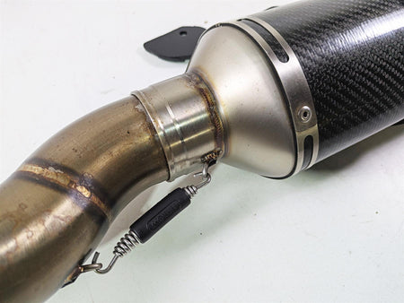 2013 Ducati Hypermotard 821 SP Arrow Exhaust Carbon Slip On Muffler 71806MK {{ shop.shopifyCountryName }} - Mototech271