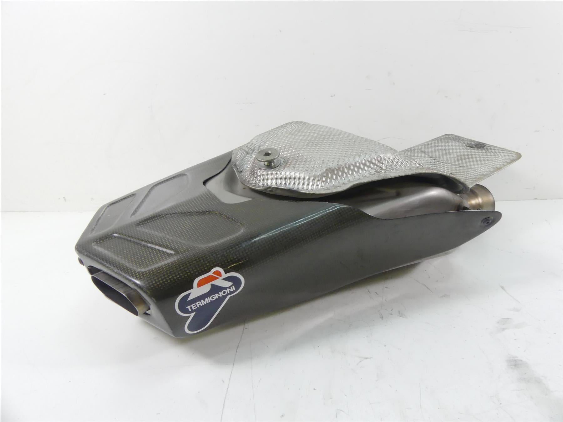 2006 Ducati 999 Biposto Termignoni Exhaust Muffler + Carbon Cover 979000163A {{ shop.shopifyCountryName }} - Mototech271