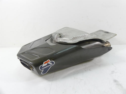 2006 Ducati 999 Biposto Termignoni Exhaust Muffler + Carbon Cover 979000163A | Mototech271