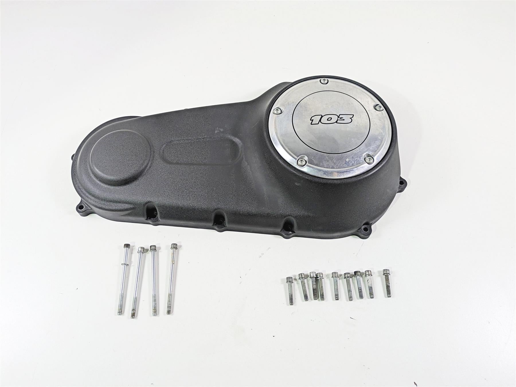 2014 Harley FXDF Dyna Fat Bob Outer Primary Drive Clutch Cover 60784-06A {{ shop.shopifyCountryName }} - Mototech271