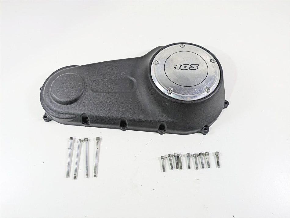 2014 Harley FXDF Dyna Fat Bob Outer Primary Drive Clutch Cover 60784-06A {{ shop.shopifyCountryName }} - Mototech271
