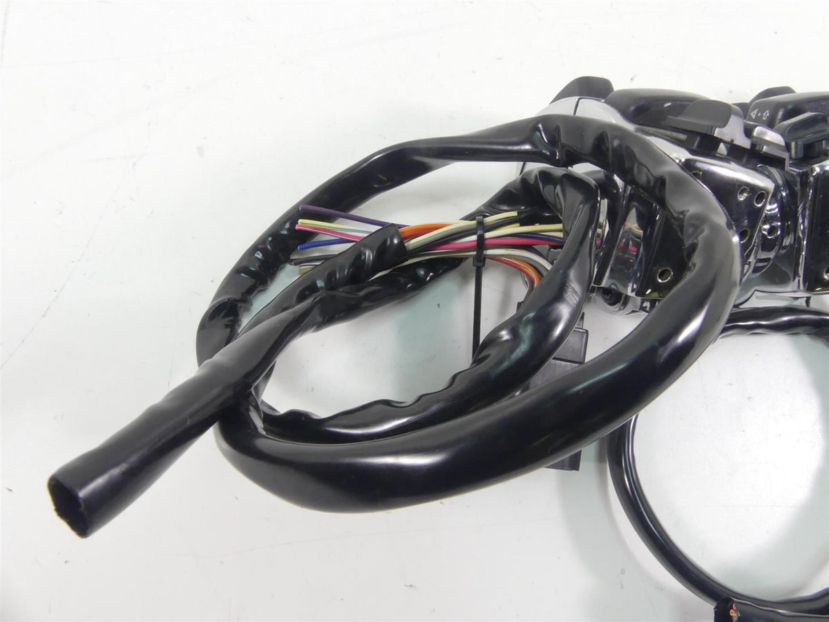 2009 Harley FLHTCU SE4 CVO E-Glide Left Right Chrome Control Switch Set 56866-06 {{ shop.shopifyCountryName }} - Mototech271