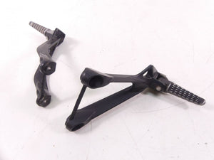 2008 Kawasaki ZX6R Ninja Rear Passenger Foot Peg Set 35063-0144-W9 35063-0145-W9
