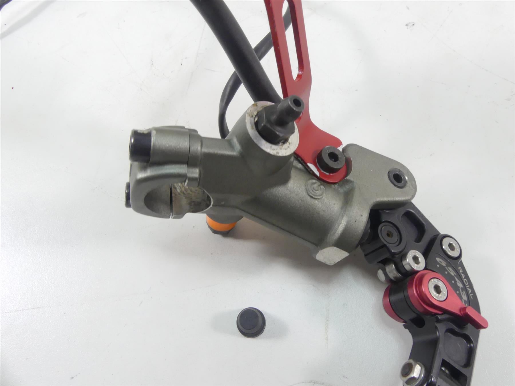 2008 Ducati 1098 S Front Brembo Radial Brake Master Cylinder 62440461A {{ shop.shopifyCountryName }} - Mototech271
