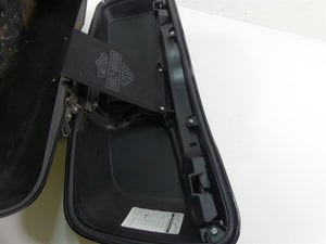 2016 Harley Touring FLHTP Electra Glide Left Saddlebag Vivid Black 90200414