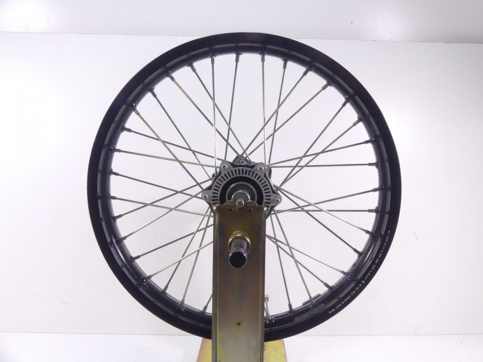 2017 BMW F800GS K72 Straight Nice Front Wheel Rim 21x2.15 36318564176 {{ shop.shopifyCountryName }} - Mototech271