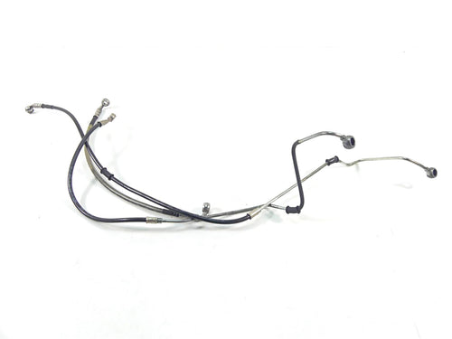 2012 Ducati Monster 1100 EVO Front Abs Brake Line Hose Set 61840942A 61841102A | Mototech271
