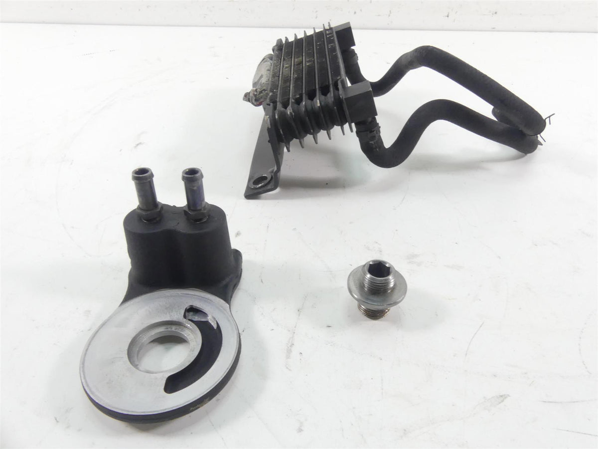 2011 Harley Touring FLTRU Road Glide Oil Cooler Flange Cover Set -Read 63083-11A {{ shop.shopifyCountryName }} - Mototech271