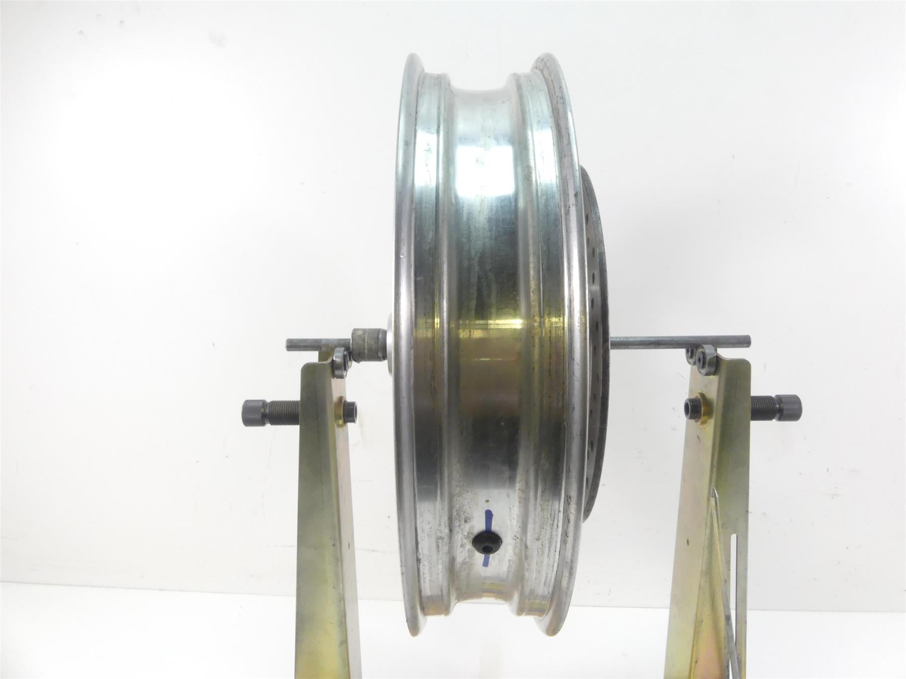 1998 Honda Shadow VT1100T Straight 18x3.5 Front Wheel Rim 42650-MBC-010 {{ shop.shopifyCountryName }} - Mototech271