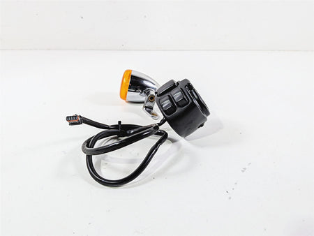2012 Harley Softail FLSTF Fat Boy Left Hand Control Switch + Blinker 72943-12A {{ shop.shopifyCountryName }} - Mototech271