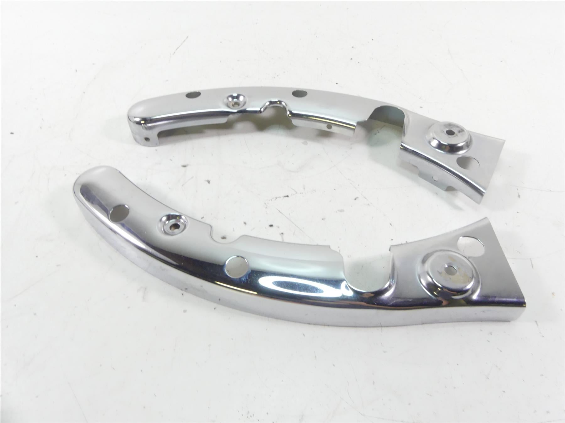 2013 Harley Touring FLHX Street Glide Subframe Strut Chrome Cover Set 47502-09A {{ shop.shopifyCountryName }} - Mototech271