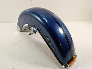 2014 Harley Touring FLHTK Electra Glide Nice Front Fender Daytona Blue 58900032