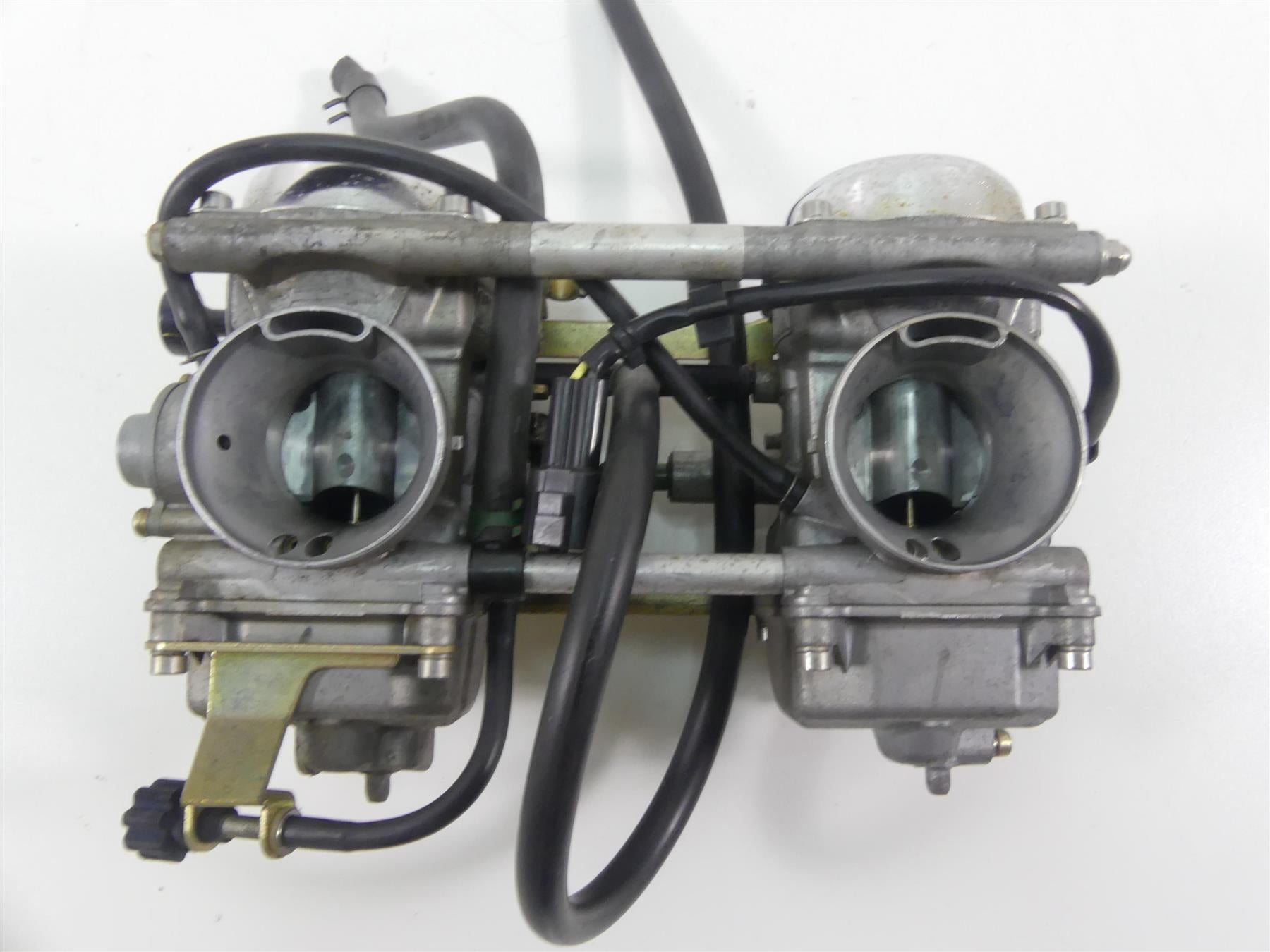 2002 Triumph Bonneville America CVK Keihin Carburetor Carb Set T1242700 T1245050 {{ shop.shopifyCountryName }} - Mototech271