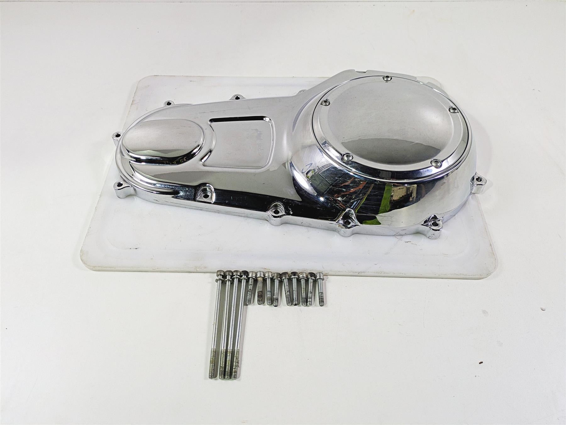2016 Harley Touring FLHR Road King Outer Primary Drive Clutch Cover 25700387 {{ shop.shopifyCountryName }} - Mototech271