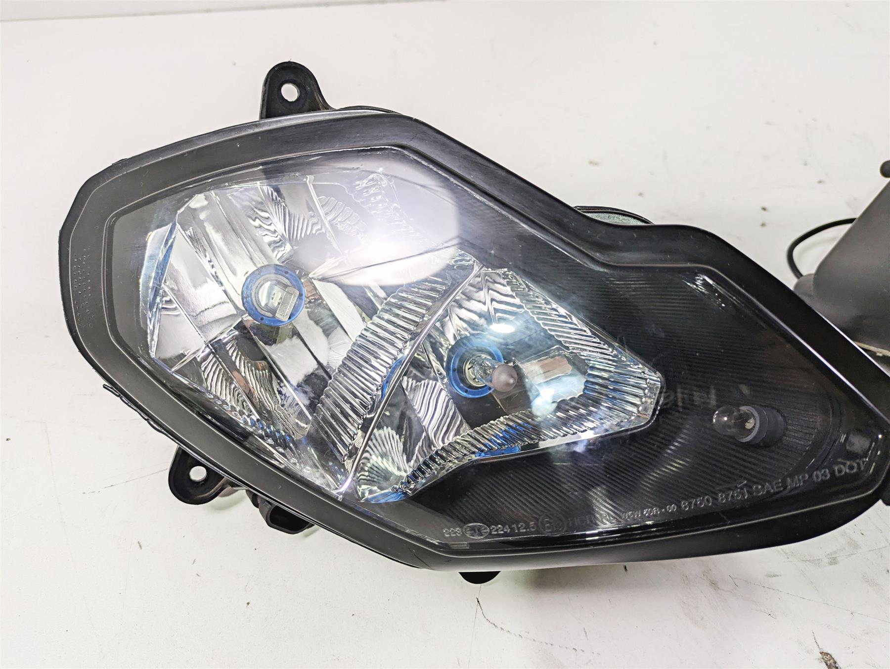 2008 Aprilia RSVR 1000 Factory Headlight Led Head Light Lamp Set AP8127152 {{ shop.shopifyCountryName }} - Mototech271