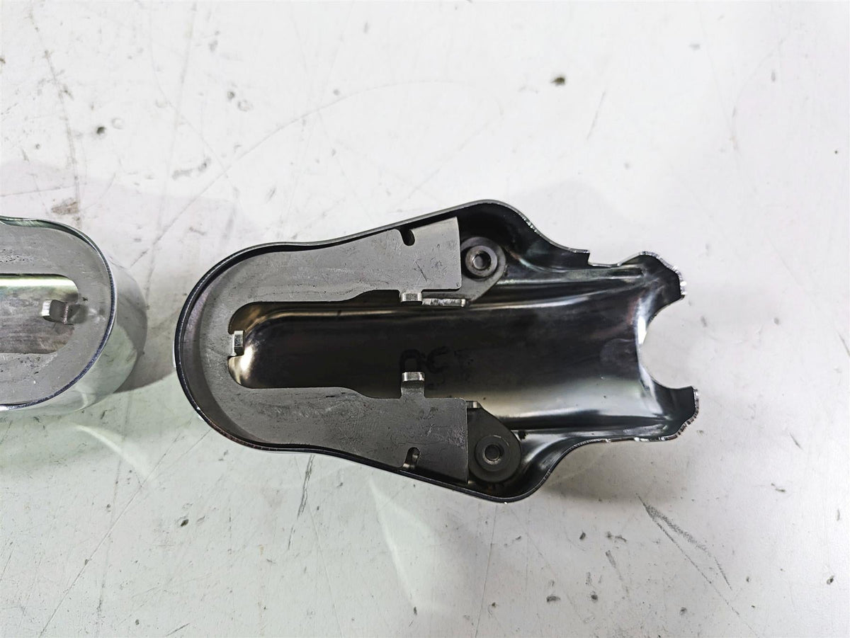 2005 Harley Softail FLSTFSE CVO Fat Boy Rear Axle Covers & Mounts 44500-03 {{ shop.shopifyCountryName }} - Mototech271