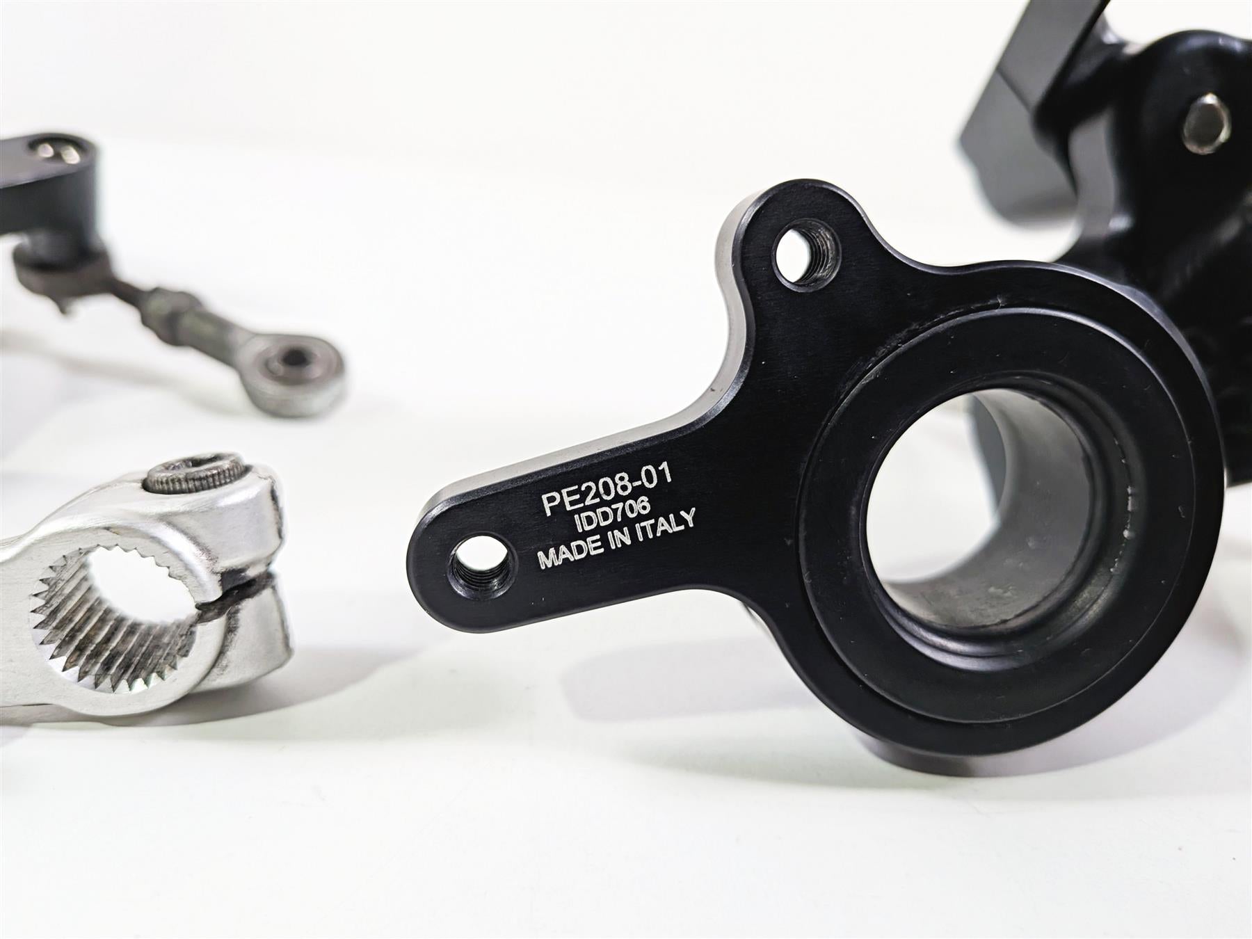 2008 Ducati Hypermotard 1100 S Rizoma Rearset Foot Peg & Pedal Set PE208-01-Mototech271