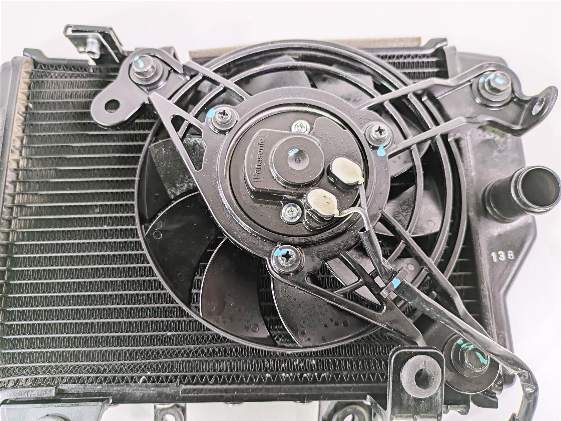 2024 Triumph Tiger 900 GT Left Radiator Fan Reservoir Hoses - Read T2104610 {{ shop.shopifyCountryName }} - Mototech271