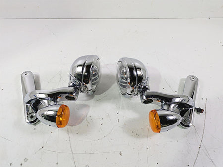 2015 Harley Touring FLHTKL E -Glide Low Front Spot Light Blinker Set 68000021 {{ shop.shopifyCountryName }} - Mototech271