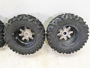 2019 Can Am Maverick X3 XRS Turbo R Front Rear Wheel Rim + Tire Set 705402338 | Mototech271