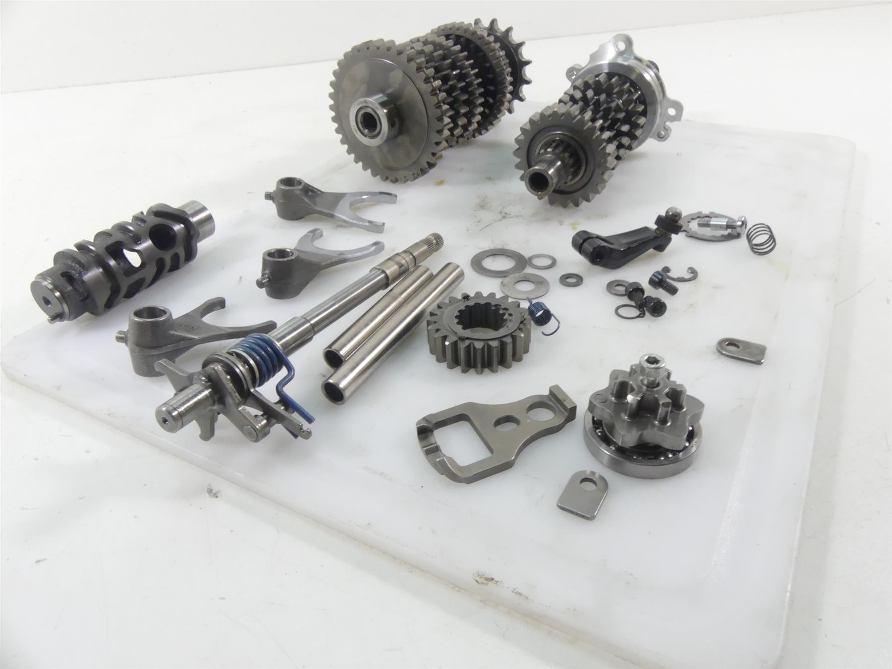 2019 Triumph Street Triple 765R Transmission Gears Shift Drum & Forks T1180296 {{ shop.shopifyCountryName }} - Mototech271