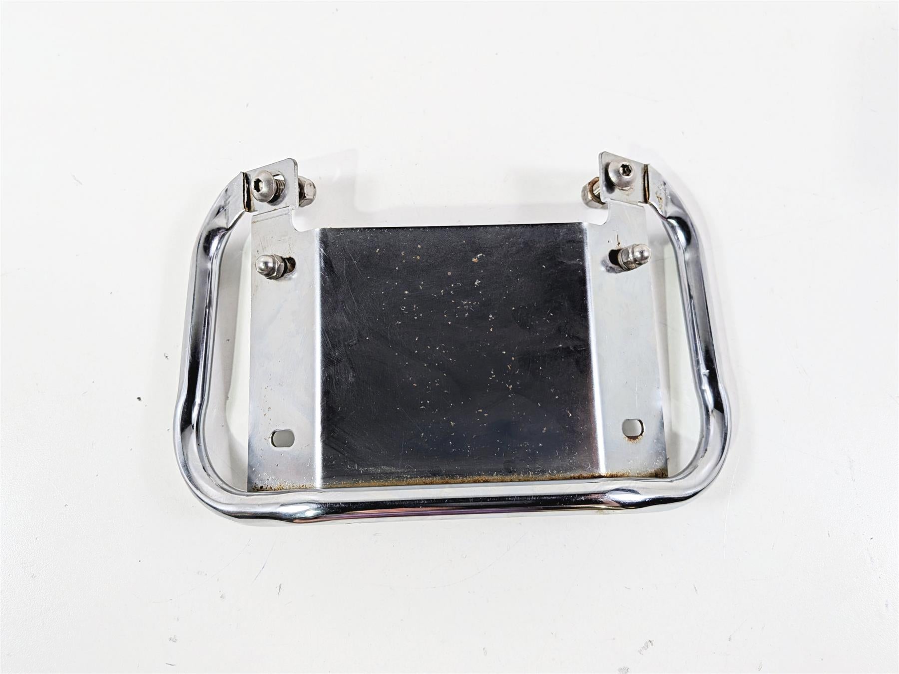1993 Harley Touring FLHTCU Electra Glide License Plate Holder Chrome {{ shop.shopifyCountryName }} - Mototech271