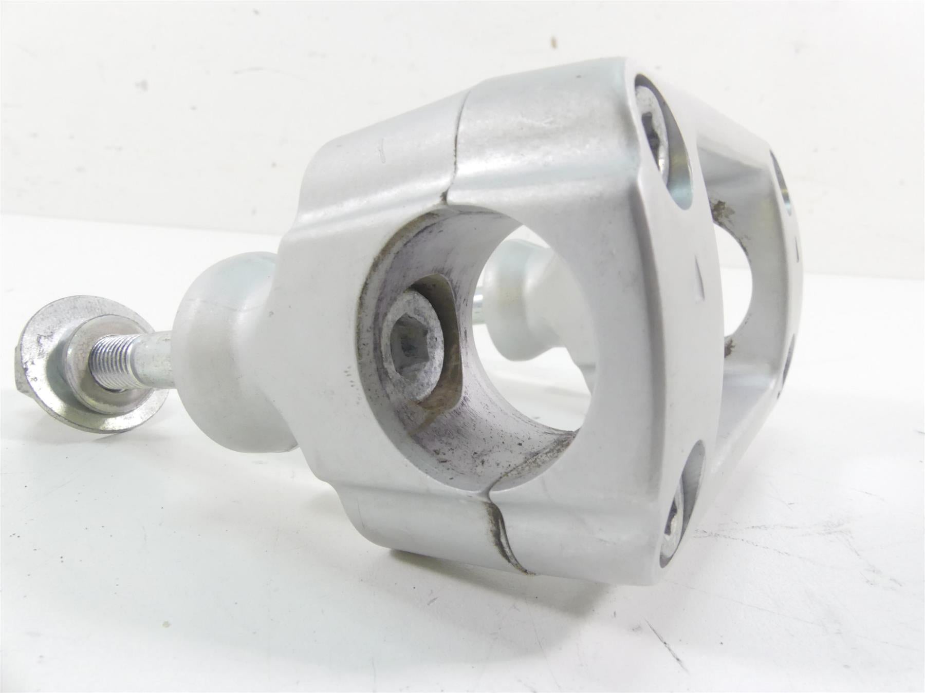 2008 Ducati Hypermotard 1100 Handlebar Handle Bar Riser Holder Set 36010921A {{ shop.shopifyCountryName }} - Mototech271