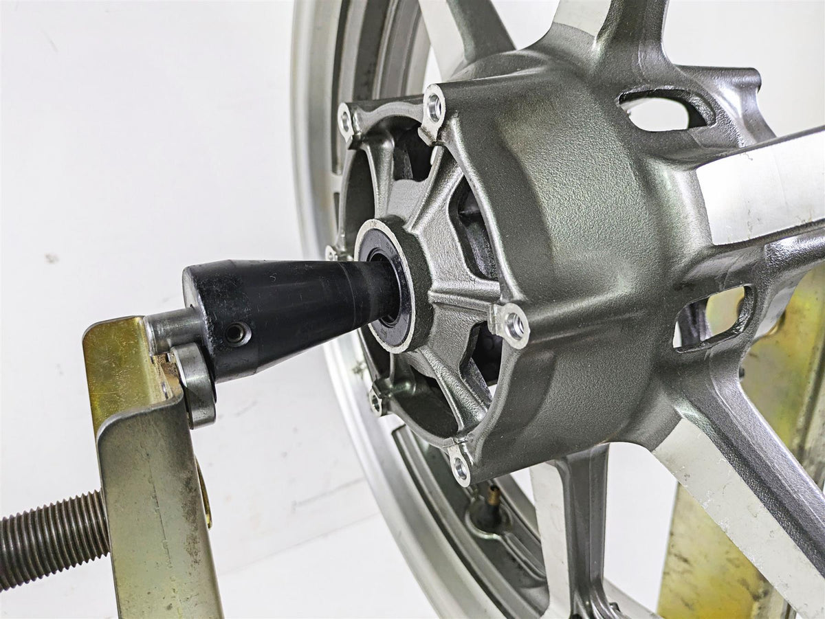 2008 Yamaha XVS1300 V-Star Tourer Straight 16x3 Front Wheel Rim 5KS-25168-00-MA {{ shop.shopifyCountryName }} - Mototech271