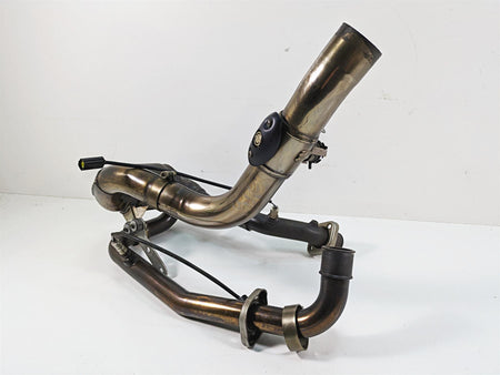 2011 Ducati Hypermotard 1100 Evo SP Stock Exhaust Header& Mid Pipe 57221571B {{ shop.shopifyCountryName }} - Mototech271