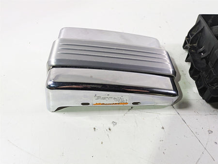 2007 Harley FXDWG Dyna Wide Glide Right Battery Tray & Chrome Cover 66375-06 {{ shop.shopifyCountryName }} - Mototech271