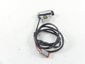 2016 Harley FXDL Dyna Low Rider Auxiliary 12V Chrome Charger Power Port 69200855 | Mototech271