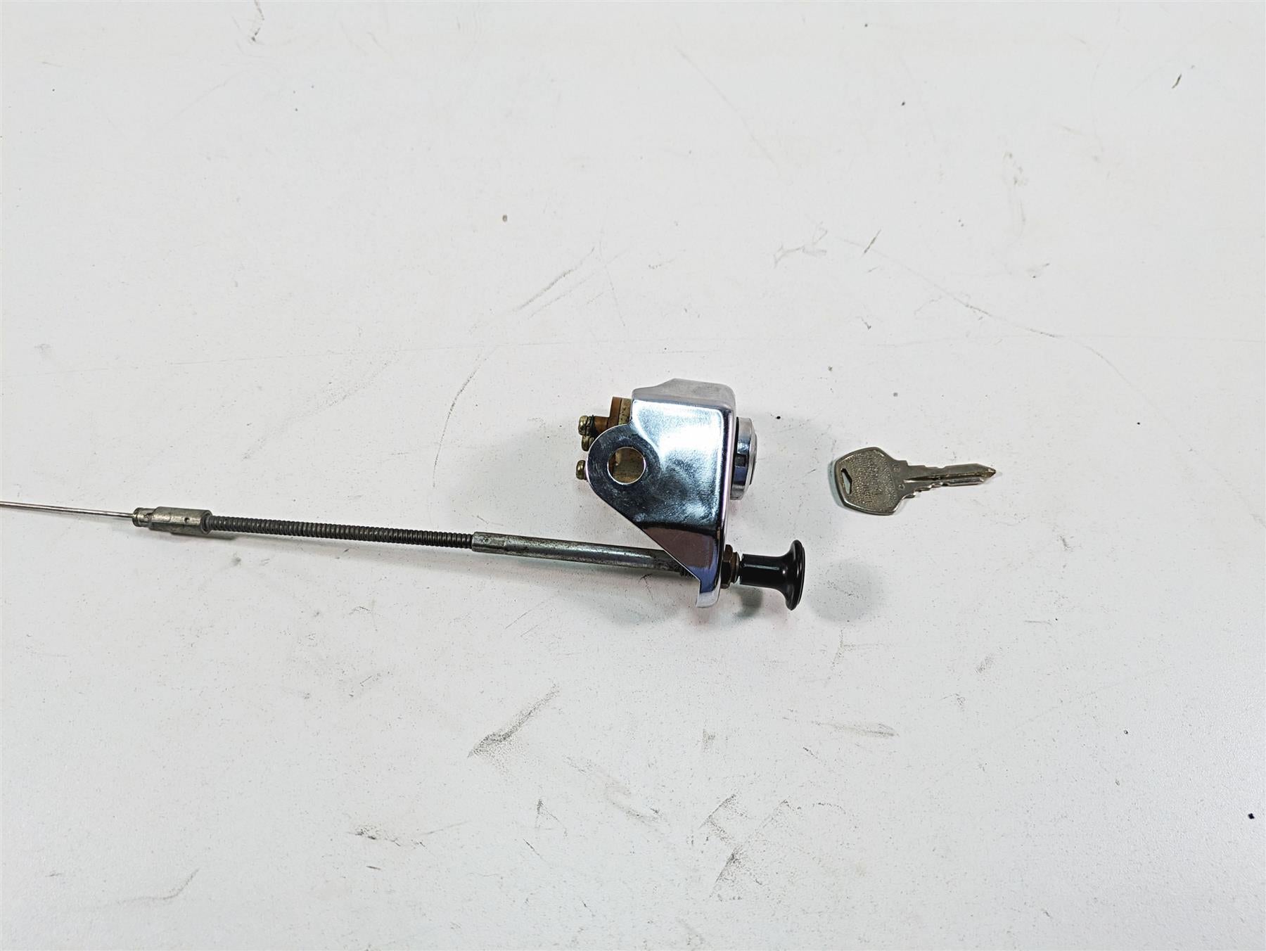 1986 Harley Sportster XLH 883 Ignition Switch Choke + Key & Cover Set 71441-94 {{ shop.shopifyCountryName }} - Mototech271