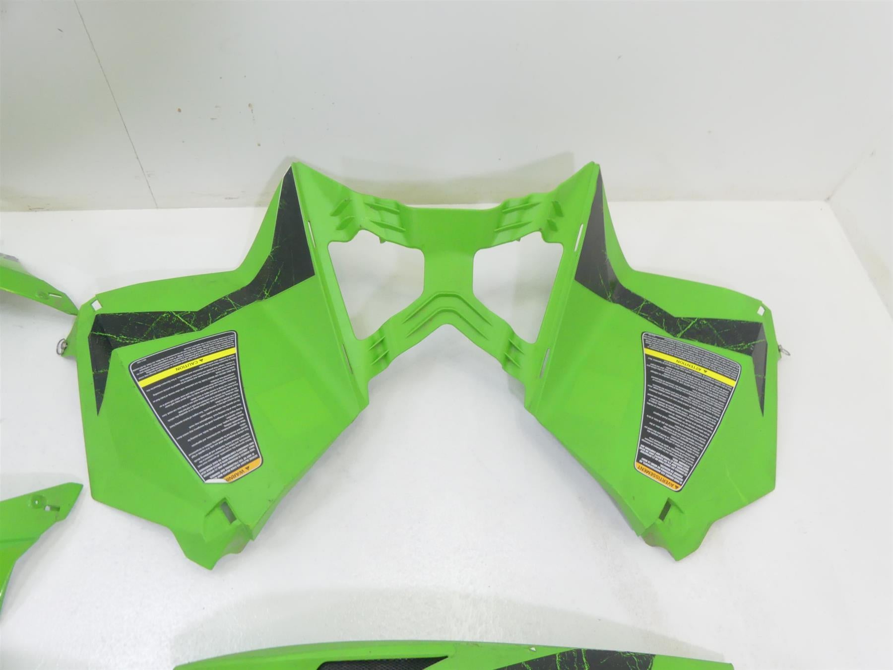 2017 Arctic Mountain Cat M8000 153 Green Plastics Fairing Cover Cowl Set {{ shop.shopifyCountryName }} - Mototech271