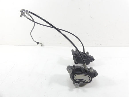2014 Harley Dyna FXDF Fat Bob Front Dual Brake Caliper Set 41300001 41300002 {{ shop.shopifyCountryName }} - Mototech271