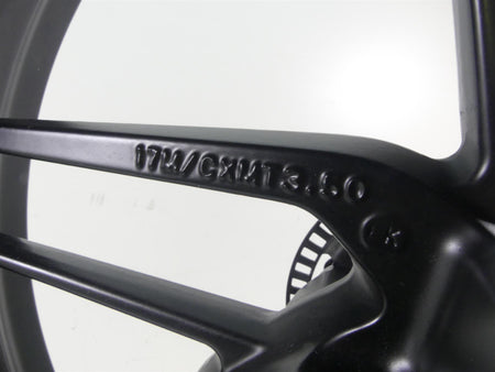 2015 Ducati Monster 1200 S Straight Front Wheel Rim 17x3.5 50121783AA | Mototech271