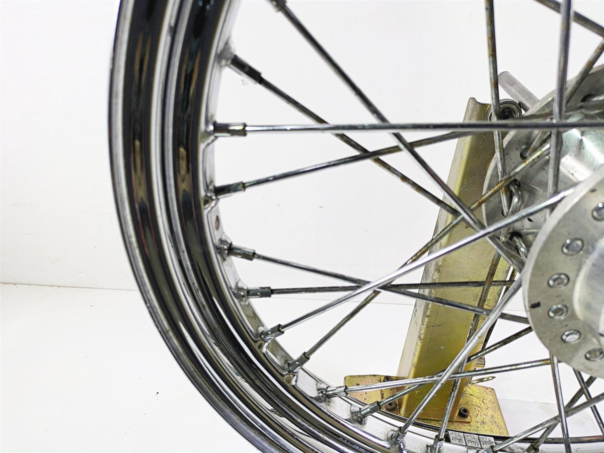 2011 Harley FXDC Dyna Super Glide Front Wheel Rim 19x2.5 0.66mm Runout 43105-08 {{ shop.shopifyCountryName }} - Mototech271