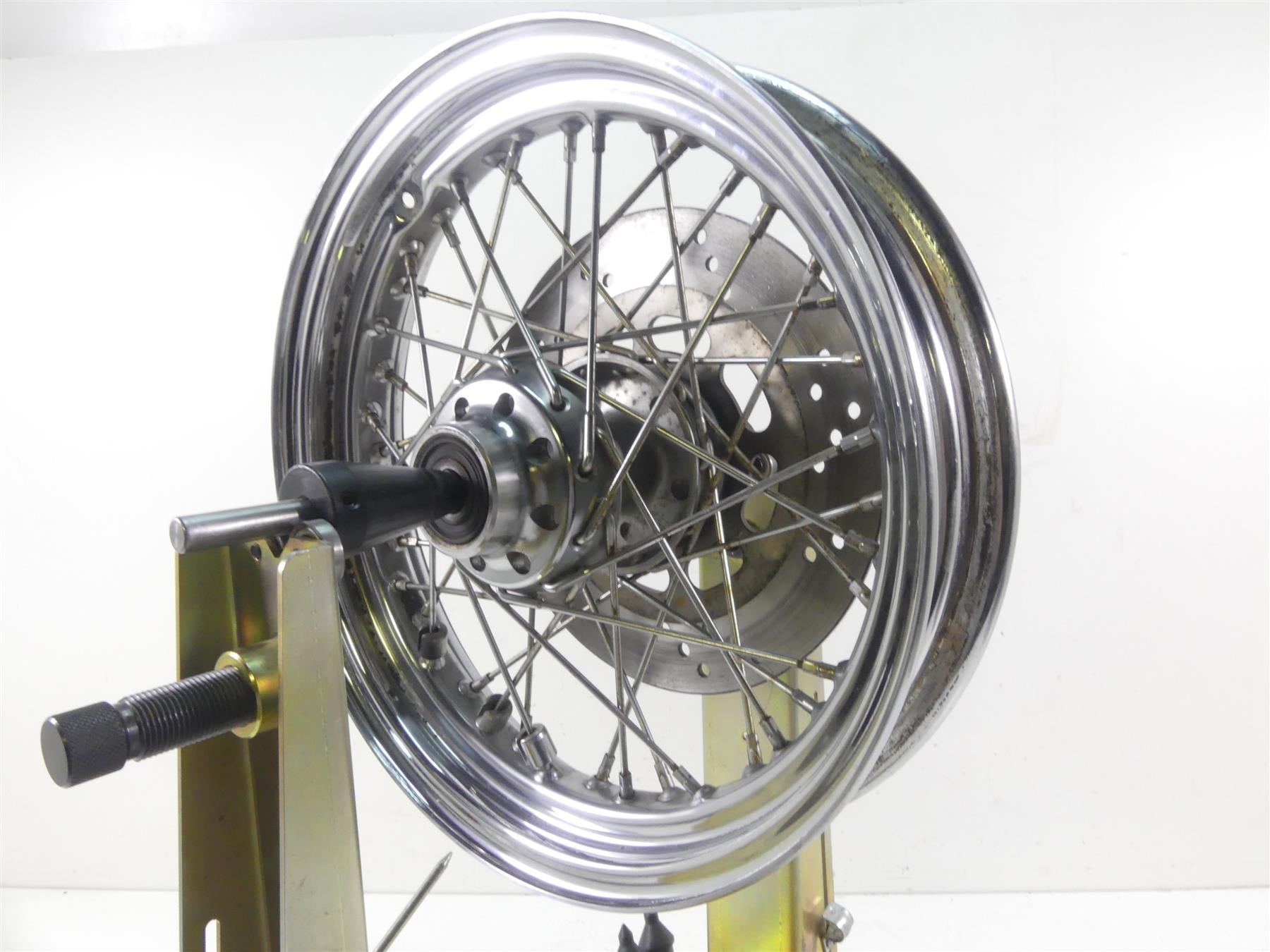 2005 Harley Softail FLSTSC Heritage Springer Front Spoke Wheel 16x3 43011-05