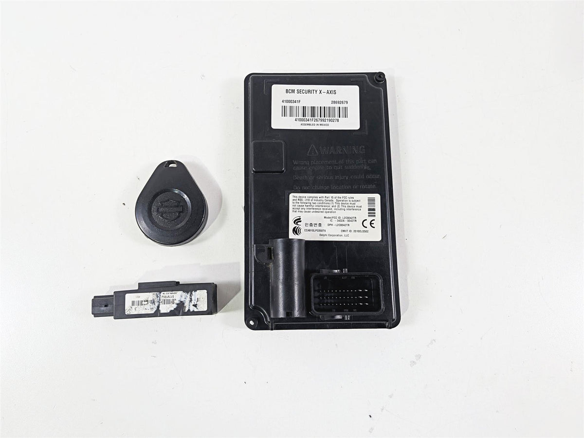 2020 Harley Touring FLTRK Road Glide Bcm Security X-Axis Module + Fob 41000341F {{ shop.shopifyCountryName }} - Mototech271
