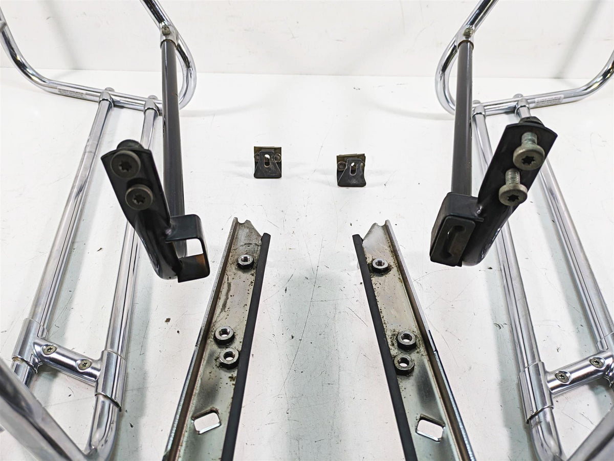 2008 Harley FLHTCU Electra Glide Saddlebag Guard Rail Support Set 49193-93 {{ shop.shopifyCountryName }} - Mototech271