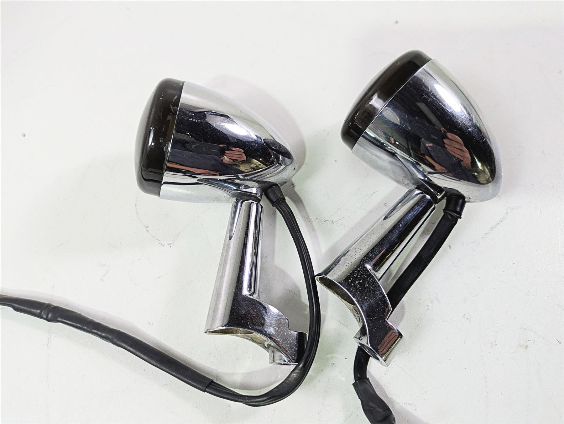 ファーネル　ブリンキー 1999 Harley Dyna FXDL Low Rider Front Smoked Led Blinker Turn