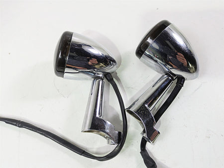 1999 Harley Dyna FXDL Low Rider Front Smoked Led Blinker Turn Signals 68709-94 {{ shop.shopifyCountryName }} - Mototech271
