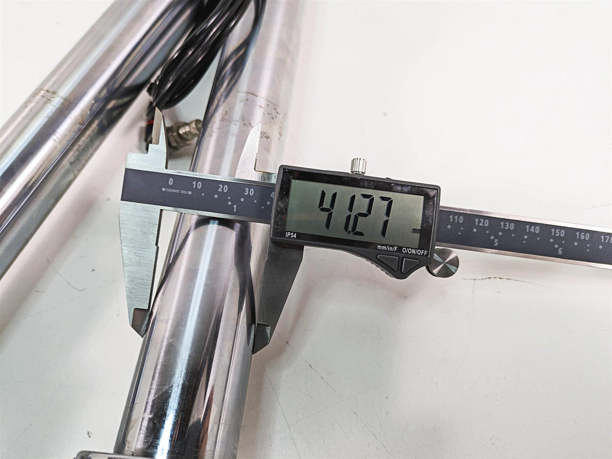 1999 Harley Touring FLHTC Electra Glide Front Chrome 41mm Forks 45833-97 {{ shop.shopifyCountryName }} - Mototech271
