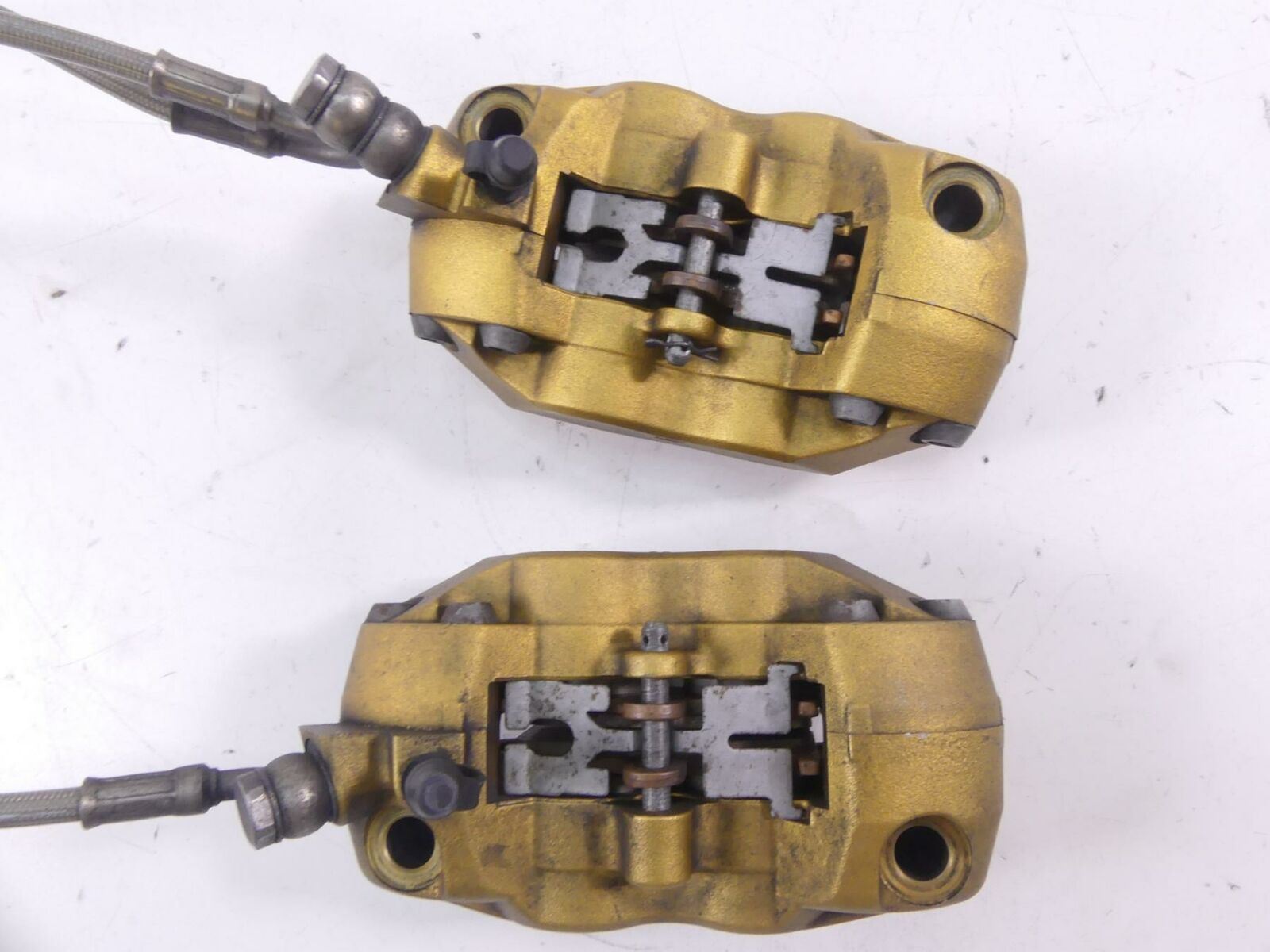 2009 Triumph Street Triple 675R Front Nissin Brake Caliper Set T2020375 T202037 {{ shop.shopifyCountryName }} - Mototech271