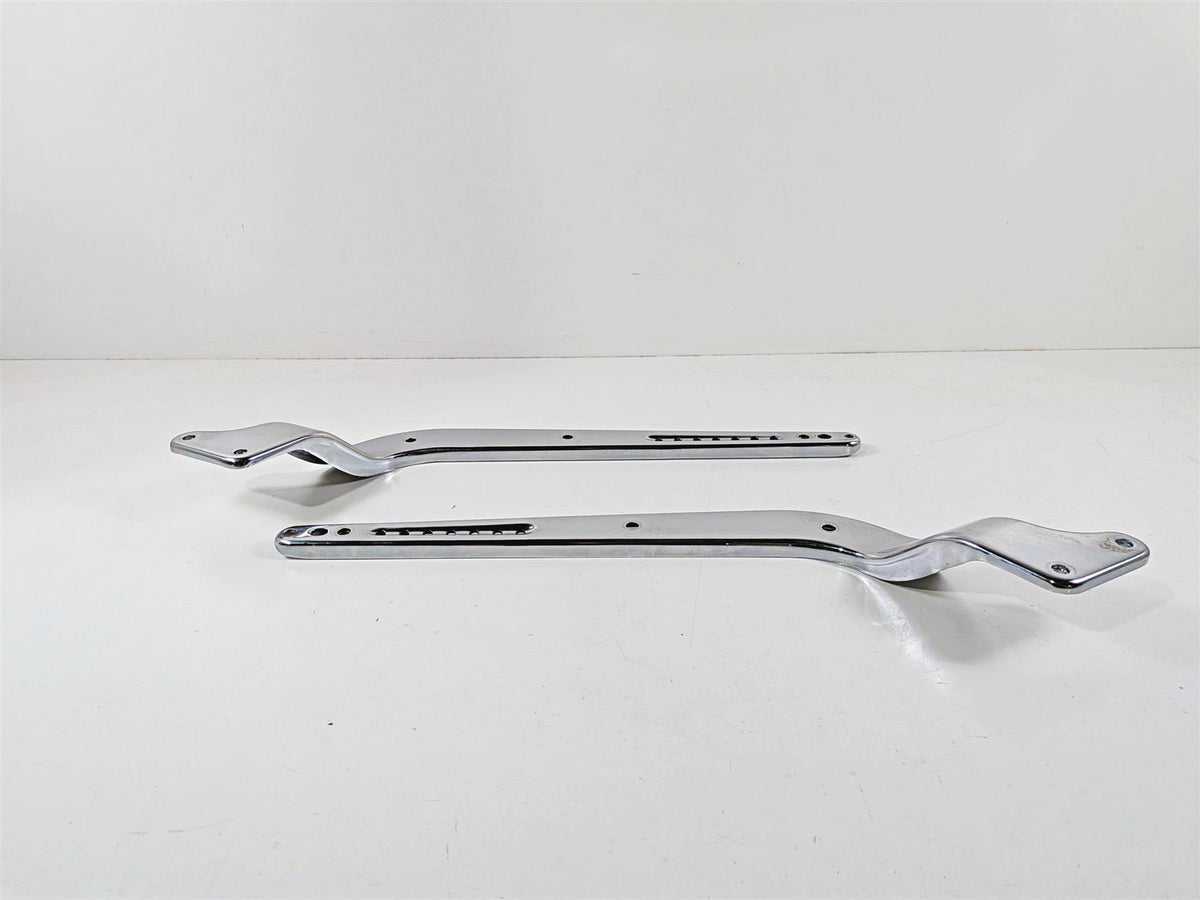 2005 Harley Softail FLSTFSE CVO Fat Boy Rear Fender Chrome Braces Struts 60117-05-Mototech271