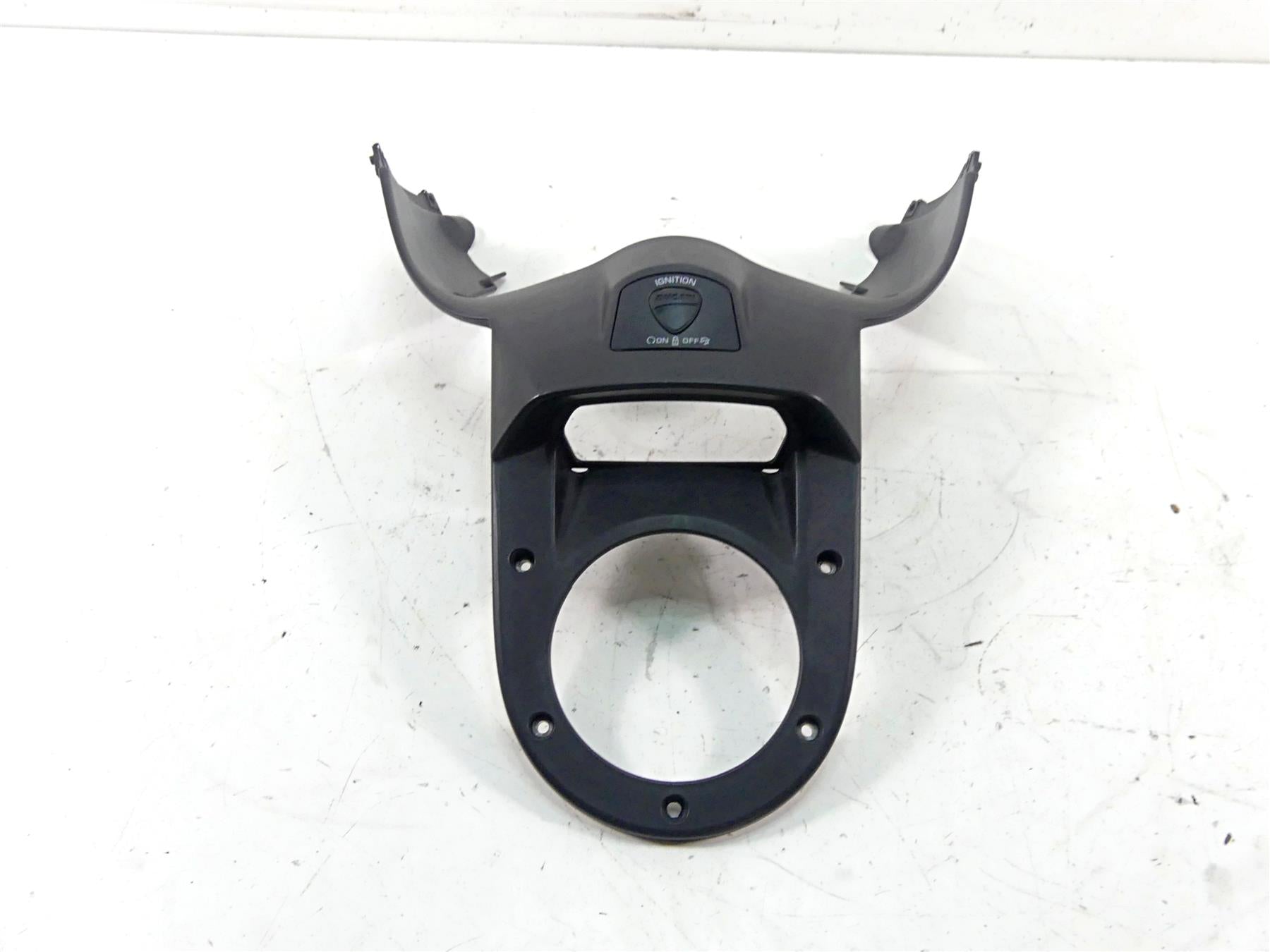 2013 Ducati Diavel Red Upper Front Cover Fairing & Ignition Button 48013071A {{ shop.shopifyCountryName }} - Mototech271